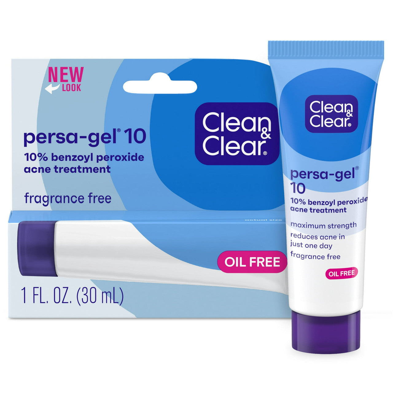 Clean And Clear Persa-Gel 10 Acne Medication, Maximum Strength - 1 Oz